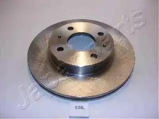 Japanparts DI-139 - Brake Disc autospares.lv