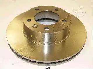 Japanparts DI-120 - Brake Disc autospares.lv