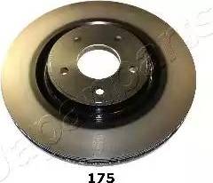 Japanparts DI-175 - Brake Disc autospares.lv