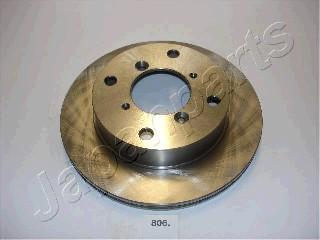 Japanparts DI-806 - Brake Disc autospares.lv