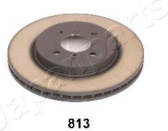 Japanparts DI-813 - Brake Disc autospares.lv