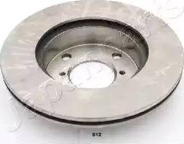 Japanparts DI-812 - Brake Disc autospares.lv