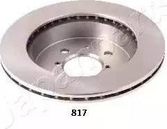 Japanparts DI-817 - Brake Disc autospares.lv