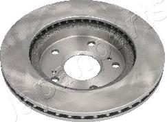 Japanparts DI-831C - Brake Disc autospares.lv