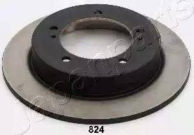 Japanparts DI-824 - Brake Disc autospares.lv