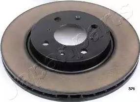 Japanparts DI-826 - Brake Disc autospares.lv