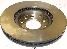 Japanparts DI-353 - Brake Disc autospares.lv