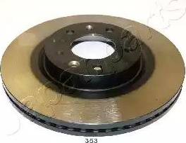 Japanparts DI-353 - Brake Disc autospares.lv