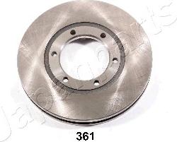 Japanparts DI-361 - Brake Disc autospares.lv