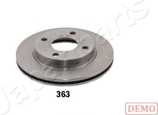 Japanparts DI-363C - Brake Disc autospares.lv