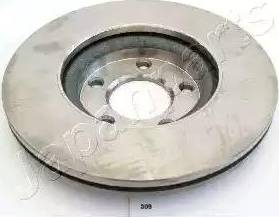 Japanparts DI-309 - Brake Disc autospares.lv