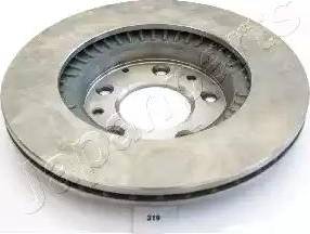 Japanparts DI-319 - Brake Disc autospares.lv