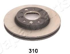 Japanparts DI-310 - Brake Disc autospares.lv