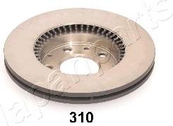 Japanparts DI-310 - Brake Disc autospares.lv