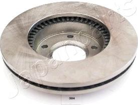 Japanparts DI-384 - Brake Disc autospares.lv