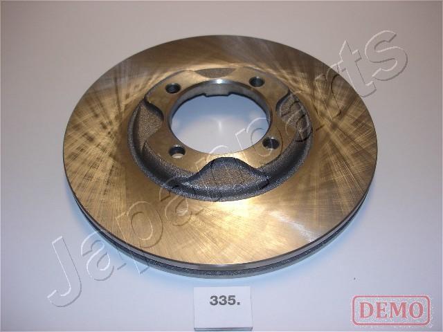 Japanparts DI-335C - Brake Disc autospares.lv