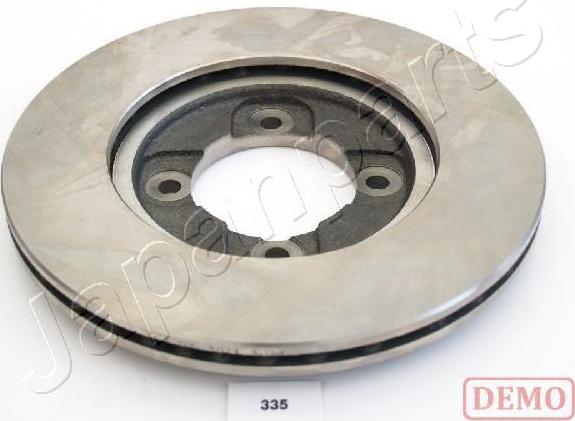 Japanparts DI-335C - Brake Disc autospares.lv