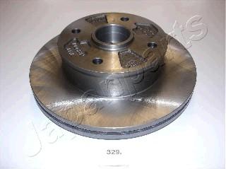 Japanparts DI-329 - Brake Disc autospares.lv