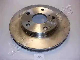 Japanparts DI-291 - Brake Disc autospares.lv