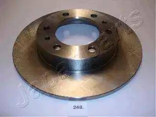 Japanparts DI-249 - Brake Disc autospares.lv