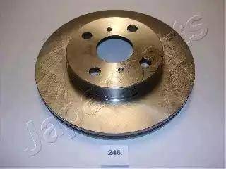 Japanparts DI-246 - Brake Disc autospares.lv