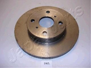 Japanparts DI-243 - Brake Disc autospares.lv