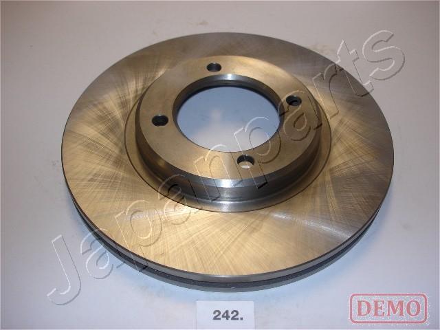 Japanparts DI-242C - Brake Disc autospares.lv