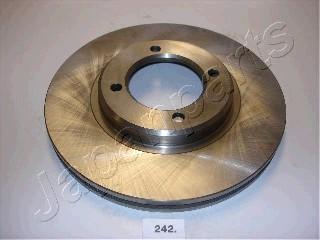 Japanparts DI-242 - Brake Disc autospares.lv