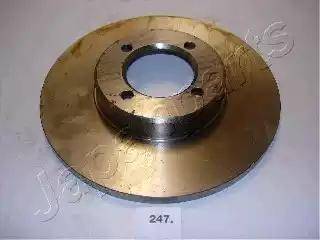 Japanparts DI-247 - Brake Disc autospares.lv