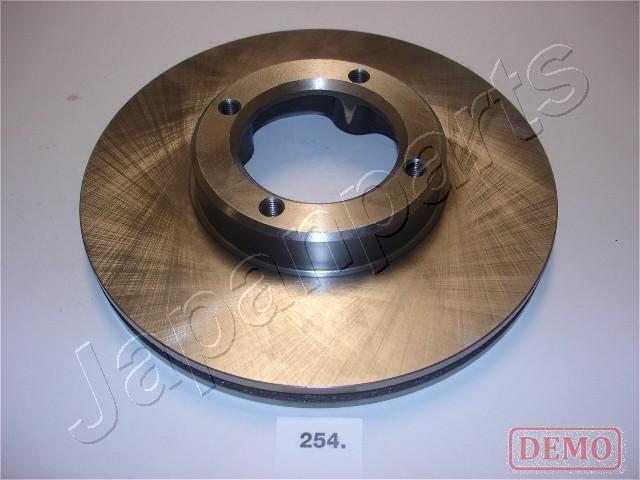 Japanparts DI-254C - Brake Disc autospares.lv