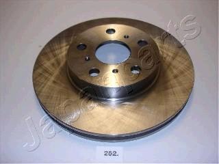 Japanparts DI-252 - Brake Disc autospares.lv