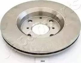 Japanparts DI-269 - Brake Disc autospares.lv