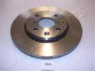 Japanparts DI-269 - Brake Disc autospares.lv