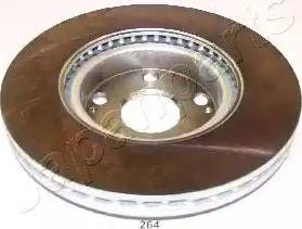 Japanparts DI-264 - Brake Disc autospares.lv