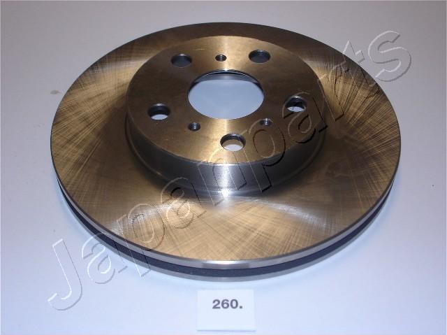 Japanparts DI-260 - Brake Disc autospares.lv