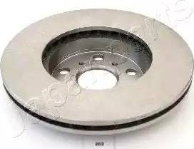 Japanparts DI-262 - Brake Disc autospares.lv