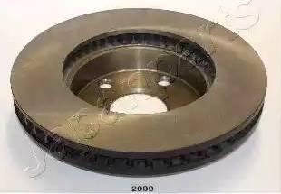 Japanparts DI-2009 - Brake Disc autospares.lv