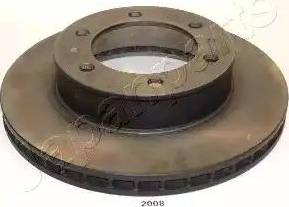 Japanparts DI-2008 - Brake Disc autospares.lv