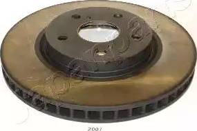 Japanparts DI-2007 - Brake Disc autospares.lv