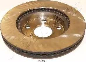 Japanparts DI-2010 - Brake Disc autospares.lv