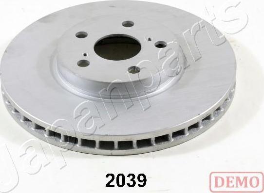 Japanparts DI-2039C - Brake Disc autospares.lv