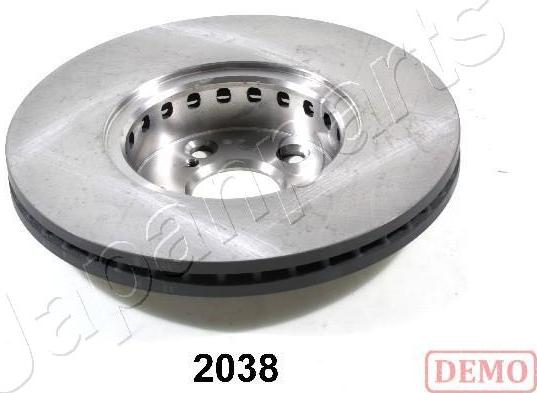 Japanparts DI-2038C - Brake Disc autospares.lv