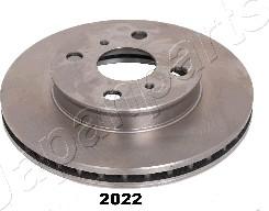 Japanparts DI-2022 - Brake Disc autospares.lv