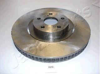 Japanparts DI-289 - Brake Disc autospares.lv