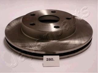 Japanparts DI-280 - Brake Disc autospares.lv