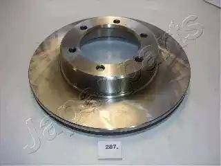 Japanparts DI-287 - Brake Disc autospares.lv