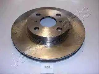 Japanparts DI-233 - Brake Disc autospares.lv