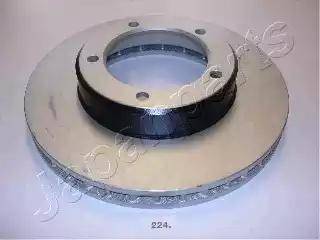 Japanparts DI-224 - Brake Disc autospares.lv