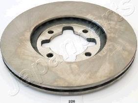 Japanparts DI-226 - Brake Disc autospares.lv