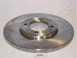 Japanparts DI-228 - Brake Disc autospares.lv